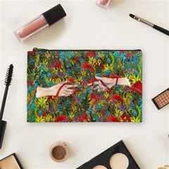 Touch Watercolor Xie Shihong Art Cosmetic Bag (medium) by Pakrebo