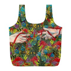 Touch Watercolor Xie Shihong Art Full Print Recycle Bag (l) by Pakrebo