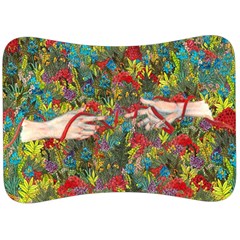 Touch Watercolor Xie Shihong Art Velour Seat Head Rest Cushion by Pakrebo