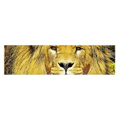 Lion Lioness Wildlife Hunter Satin Scarf (oblong) by Pakrebo