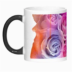 Rose Bouquet Flower Petal Floral Morph Mugs by Pakrebo