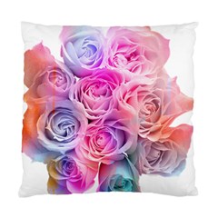 Rose Bouquet Flower Petal Floral Standard Cushion Case (one Side)