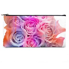 Rose Bouquet Flower Petal Floral Pencil Cases by Pakrebo