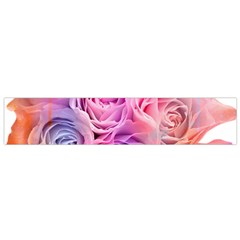 Rose Bouquet Flower Petal Floral Small Flano Scarf by Pakrebo