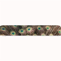 Bird Peacock Tail Feathers Small Bar Mats by Pakrebo