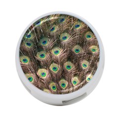 Bird Peacock Tail Feathers 4-port Usb Hub (two Sides) by Pakrebo