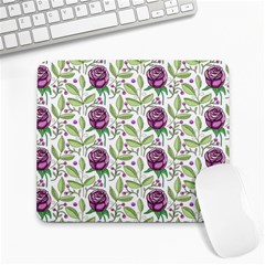 Default Texture Background Floral Large Mousepads by Pakrebo