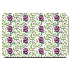 Default Texture Background Floral Large Doormat  by Pakrebo