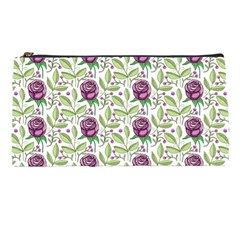 Default Texture Background Floral Pencil Cases by Pakrebo