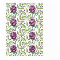 Default Texture Background Floral Large Garden Flag (two Sides) by Pakrebo