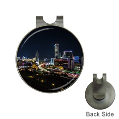 Night City Seoul Travel Korea Sky Hat Clips With Golf Markers by Pakrebo