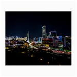 Night City Seoul Travel Korea Sky Small Glasses Cloth Front