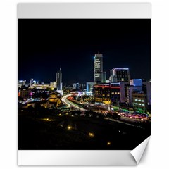 Night City Seoul Travel Korea Sky Canvas 16  X 20  by Pakrebo