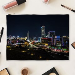 Night City Seoul Travel Korea Sky Cosmetic Bag (xl) by Pakrebo