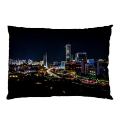 Night City Seoul Travel Korea Sky Pillow Case (two Sides) by Pakrebo