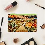 Painting Expressive Colors Texture Cosmetic Bag (XS) Front