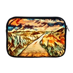 Painting Expressive Colors Texture Apple Macbook Pro 17  Zipper Case by Pakrebo