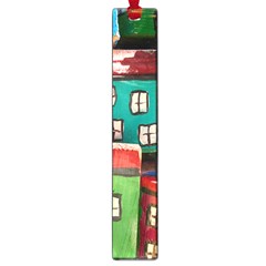 Houses Handmade Cultural Large Book Marks by Pakrebo