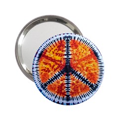 Tie Dye Peace Sign 2 25  Handbag Mirrors by Pakrebo