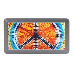 Tie Dye Peace Sign Memory Card Reader (mini) by Pakrebo