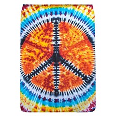 Tie Dye Peace Sign Removable Flap Cover (l) by Pakrebo