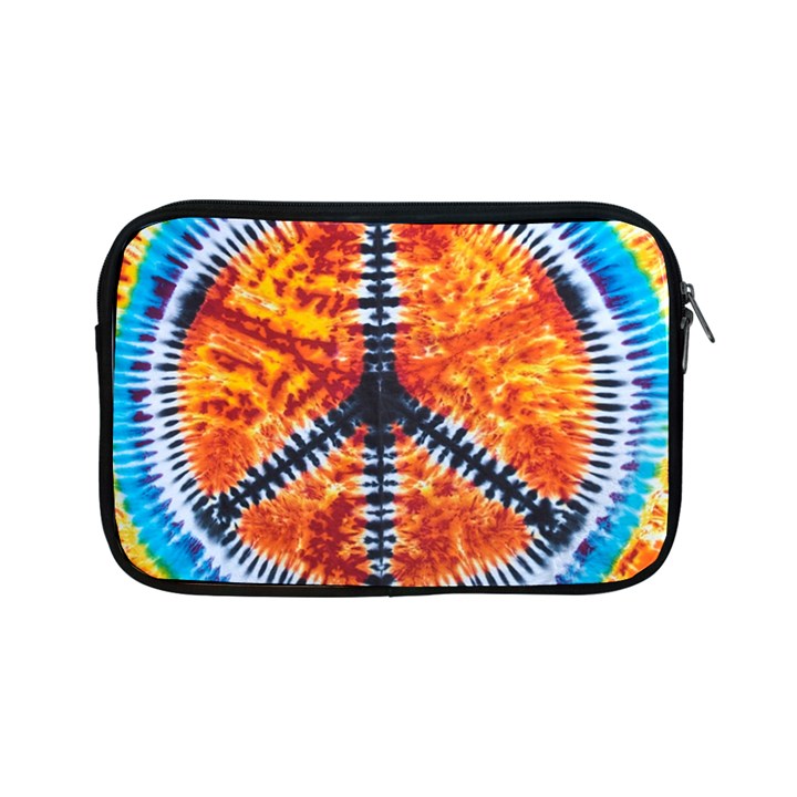 Tie Dye Peace Sign Apple iPad Mini Zipper Cases