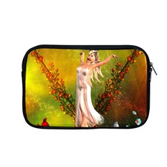 Beautiful Fairy With Wonderful Flowers Apple Macbook Pro 13  Zipper Case by FantasyWorld7