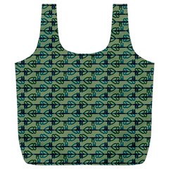 Most Overwhelming Key - Green - Full Print Recycle Bag (xl) by WensdaiAmbrose