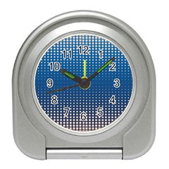 Geometric Wallpaper Travel Alarm Clock by Mariart