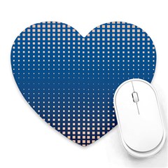 Geometric Wallpaper Heart Mousepads by Mariart