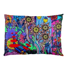 Abstract Forest  Pillow Case (two Sides) by okhismakingart