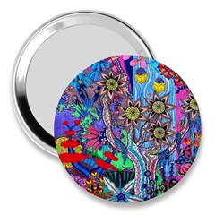 Abstract Forest  3  Handbag Mirrors by okhismakingart