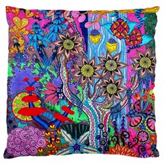 Abstract Forest  Standard Flano Cushion Case (two Sides) by okhismakingart