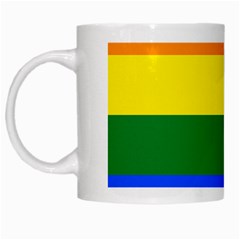 Lgbt Rainbow Pride Flag White Mugs