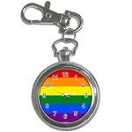 LGBT Rainbow Pride Flag Key Chain Watches Front