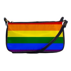 Lgbt Rainbow Pride Flag Shoulder Clutch Bag