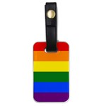 LGBT Rainbow Pride Flag Luggage Tag (one side) Front