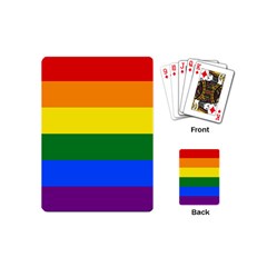 Lgbt Rainbow Pride Flag Playing Cards (mini)