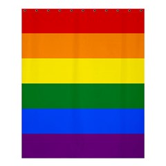 Lgbt Rainbow Pride Flag Shower Curtain 60  X 72  (medium) 