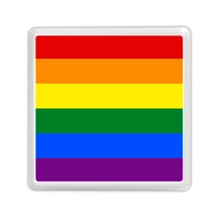 Lgbt Rainbow Pride Flag Memory Card Reader (square) by lgbtnation