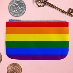 Lgbt Rainbow Pride Flag Large Coin Purse by lgbtnation