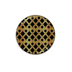 Arabic Pattern Gold And Black Hat Clip Ball Marker (10 Pack)