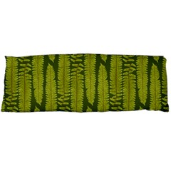 Fern Texture Nature Leaves Body Pillow Case Dakimakura (two Sides) by Nexatart