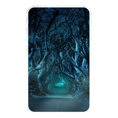 Trees Road Moonlight Avenue Memory Card Reader (rectangular) by Nexatart