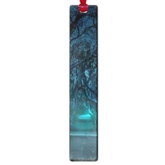 Trees Road Moonlight Avenue Large Book Marks by Nexatart