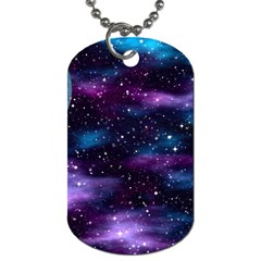 Background Space Planet Explosion Dog Tag (two Sides) by Nexatart