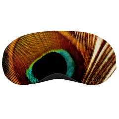 Feather Peacock Feather Peacock Sleeping Mask by Nexatart