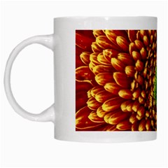 Flower Dahlia Red Petals Color White Mugs by Nexatart