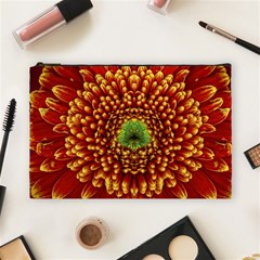 Flower Dahlia Red Petals Color Cosmetic Bag (large) by Nexatart