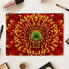 Flower Dahlia Red Petals Color Cosmetic Bag (xl) by Nexatart